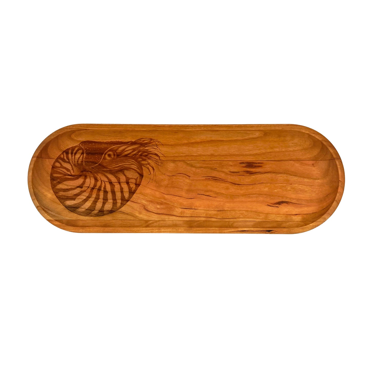 Laura Zindel Cherry Appetizer Tray 11"- Nautilus