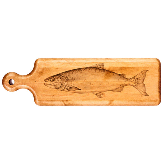 Laura Zindel Artisan Maple Plank Serving Board-Salmon