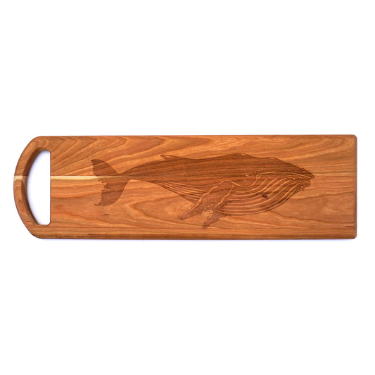 Laura Zindel Cherry Bread Board -Baleen Whale