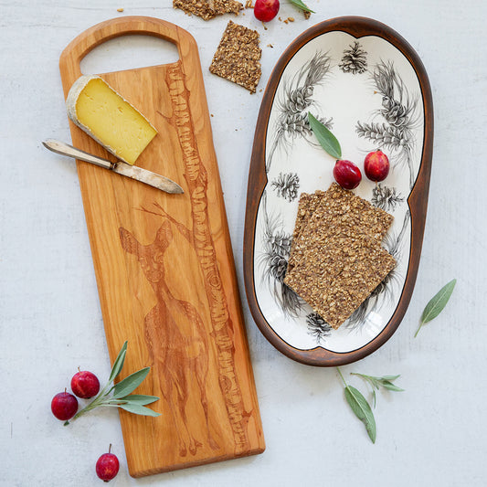 Laura Zindel Cherry Bread Board - Doe