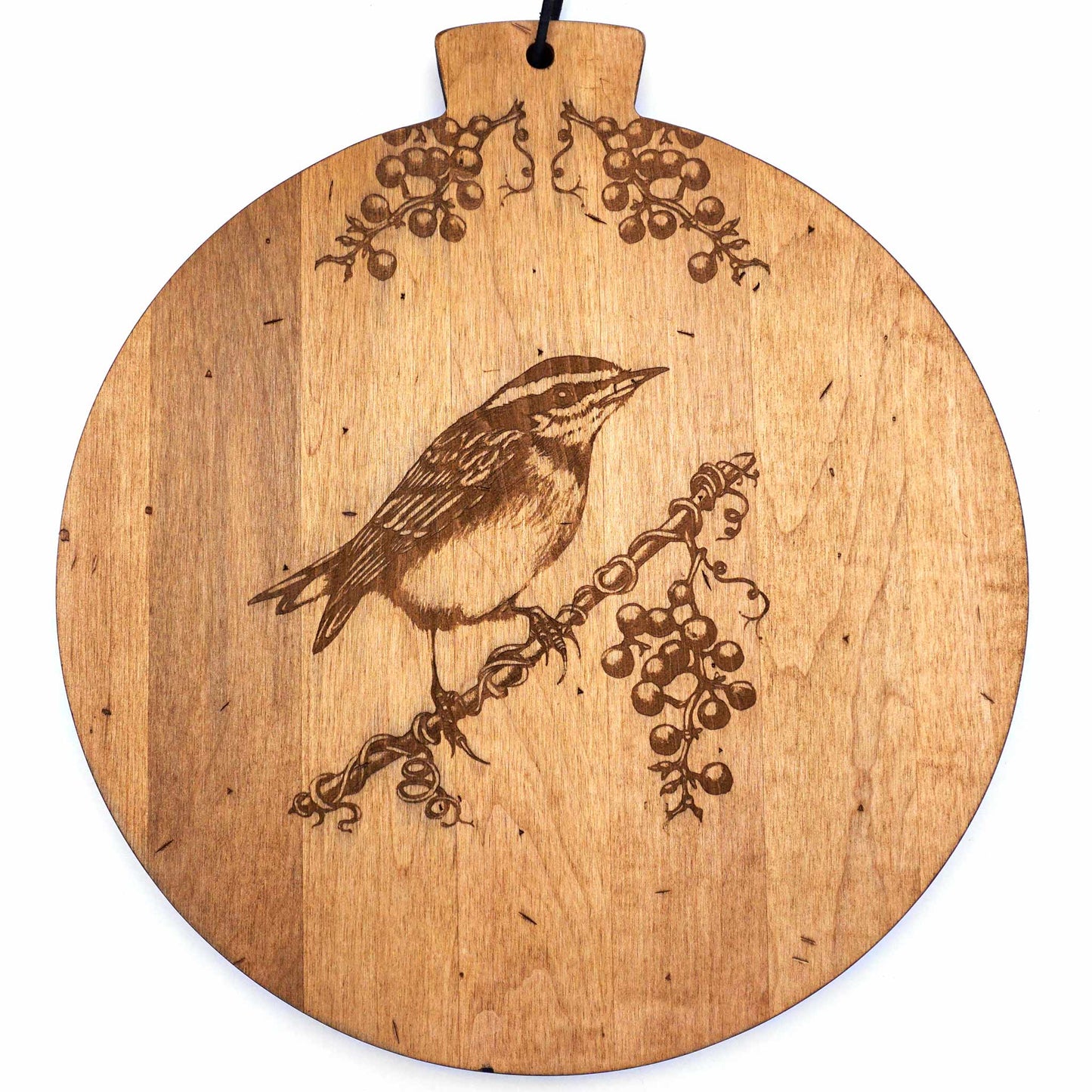 Laura Zindel Artisan Round Serving Board-Nuthatch