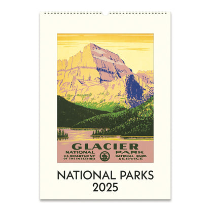 Cavallini Wall Calendar-National Parks 2025