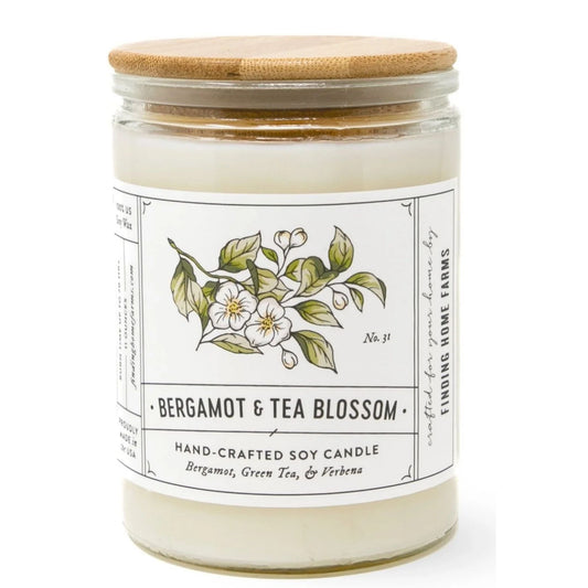 Bergamot & Tea Blossom Soy Candle