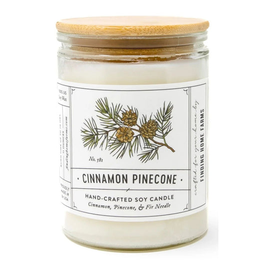 Cinnamon Pinecone Soy Candle