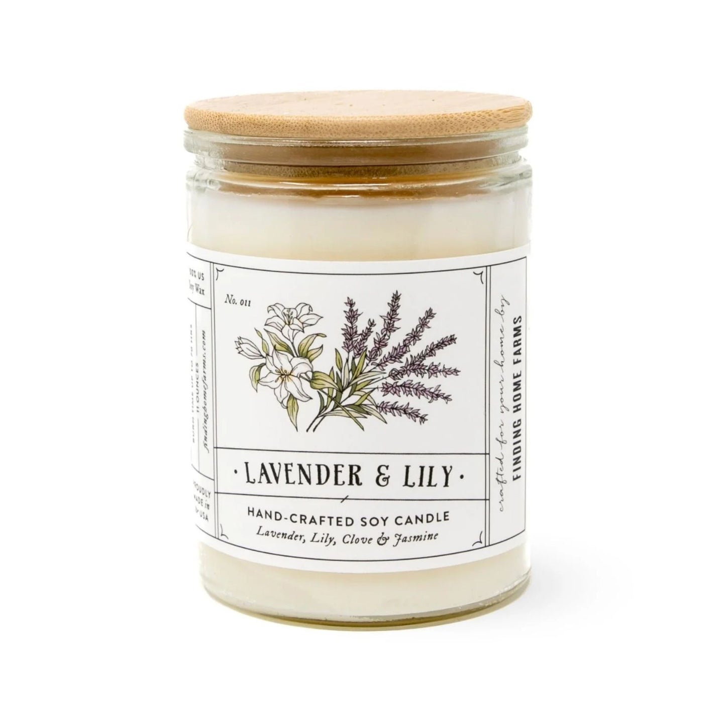 Lavender & Lily Soy Candle-Large