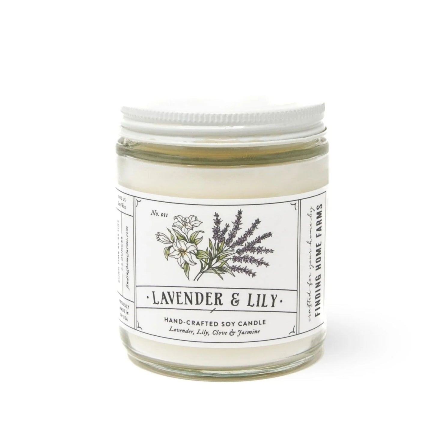 Lavender & Lily Soy Candle-Small