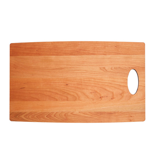 Cherry Cheese Board with Single Handle-20" x 12"