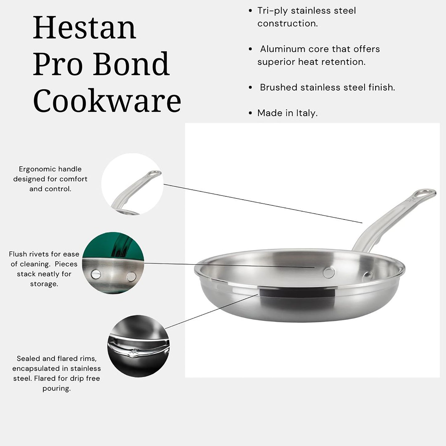 Hestan Pro Bond 1.5 Qt. Saucepan