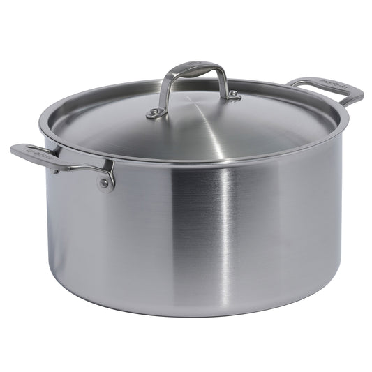 MADE IN Stainless Clad 12 QT Stockpot with Lid