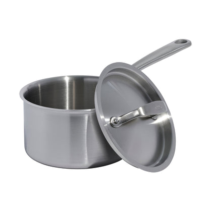 MADE IN Stainless Clad 2 QT Saucepan with Lid