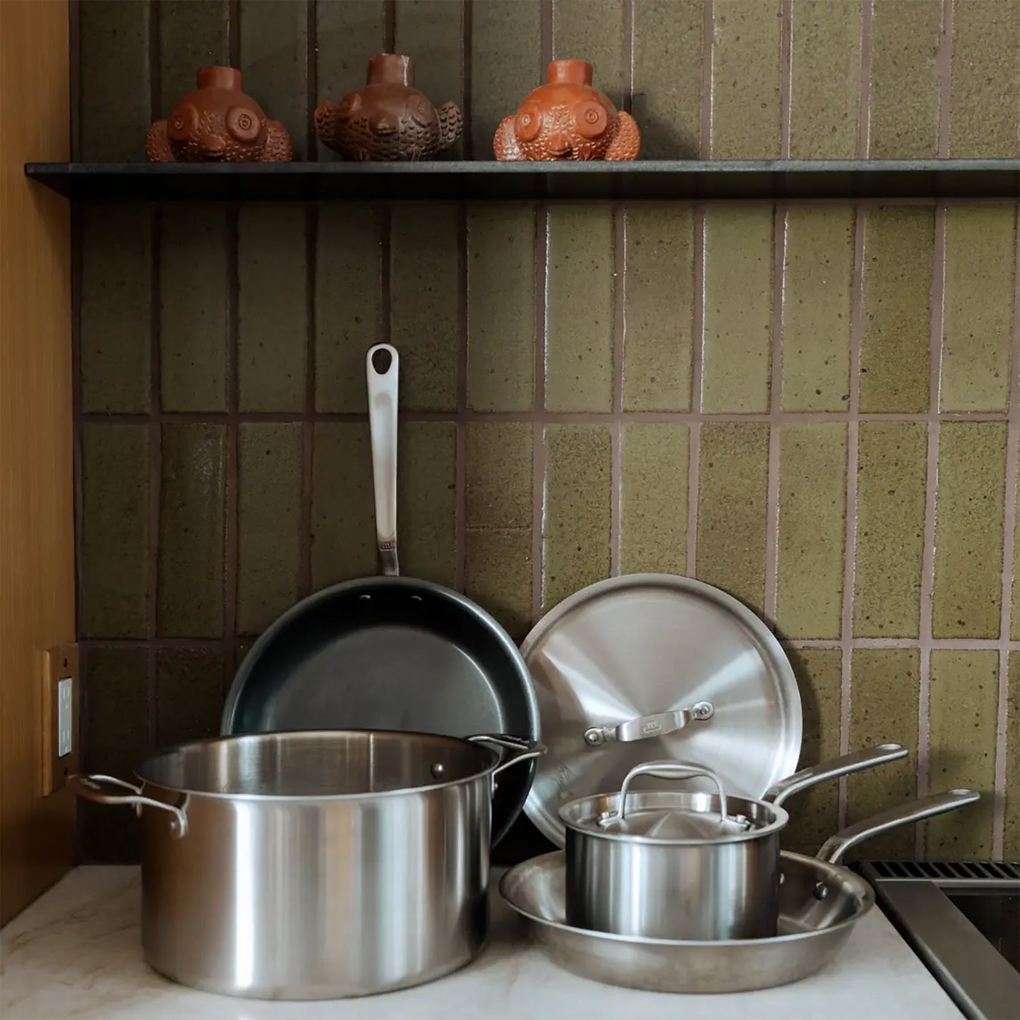 MADE IN 6 Piece Stainless Steel Cookware Set