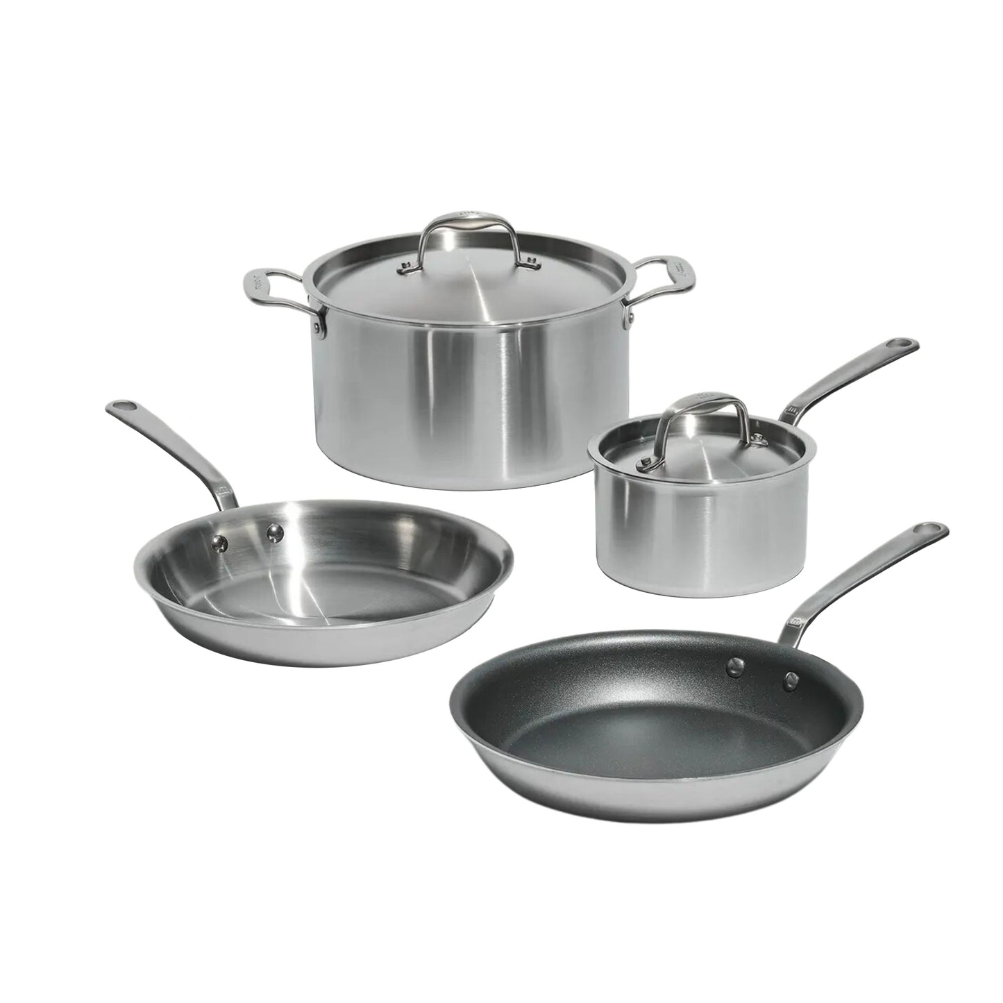 MADE IN 6 Piece Stainless Steel Cookware Set