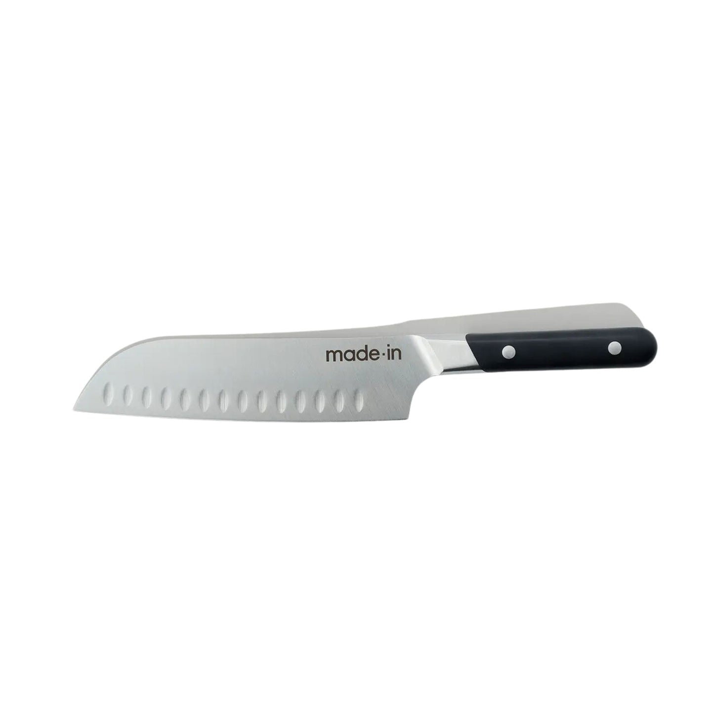 MADE IN  7" Santoku Knife-Truffle Black