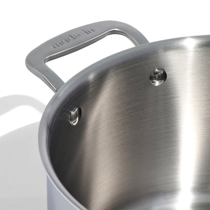 MADE IN Stainless Clad 8 QT Stockpot with Lid