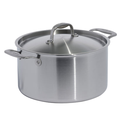 MADE IN Stainless Clad 8 QT Stockpot with Lid