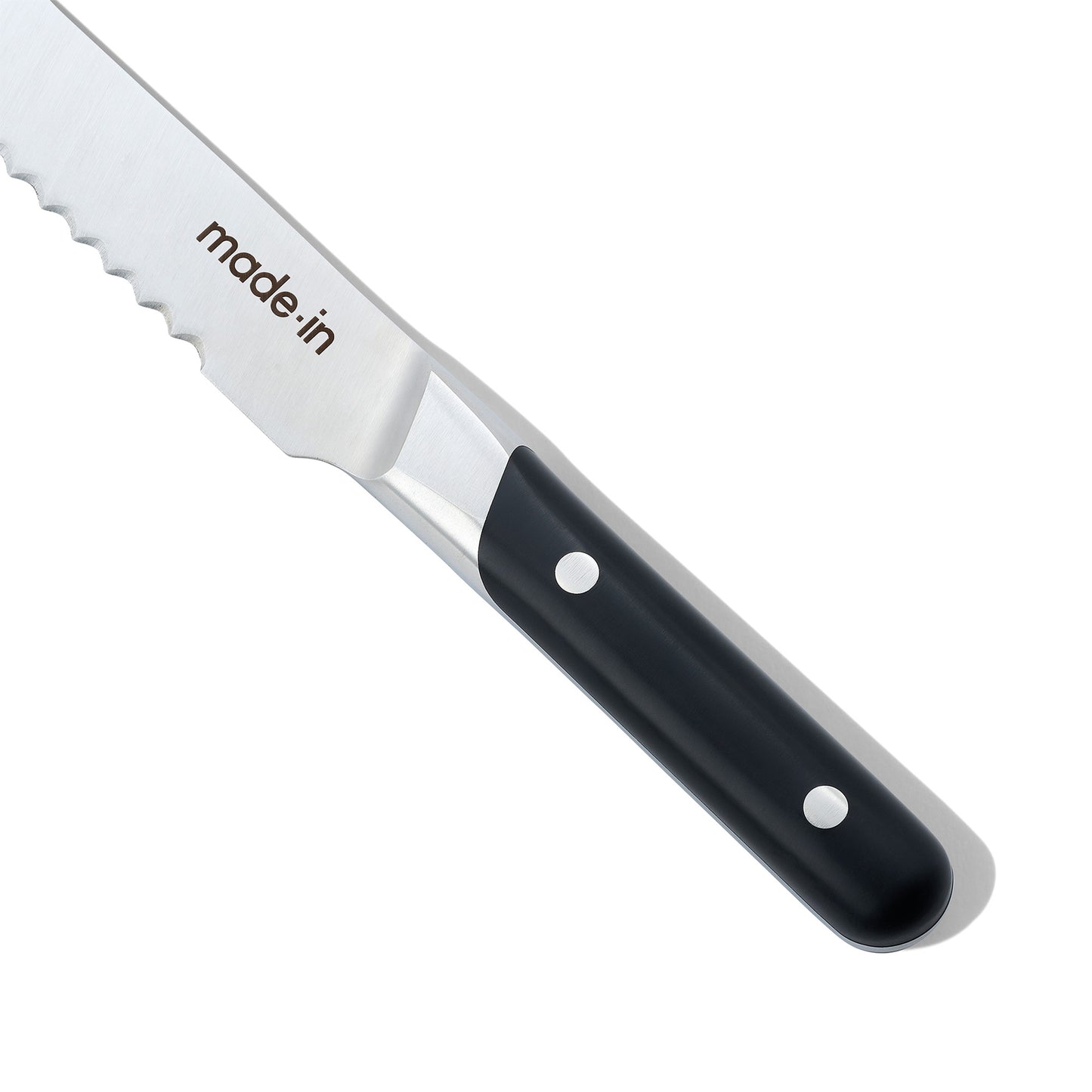 MADE IN 9" Bread Knife-Truffle Black