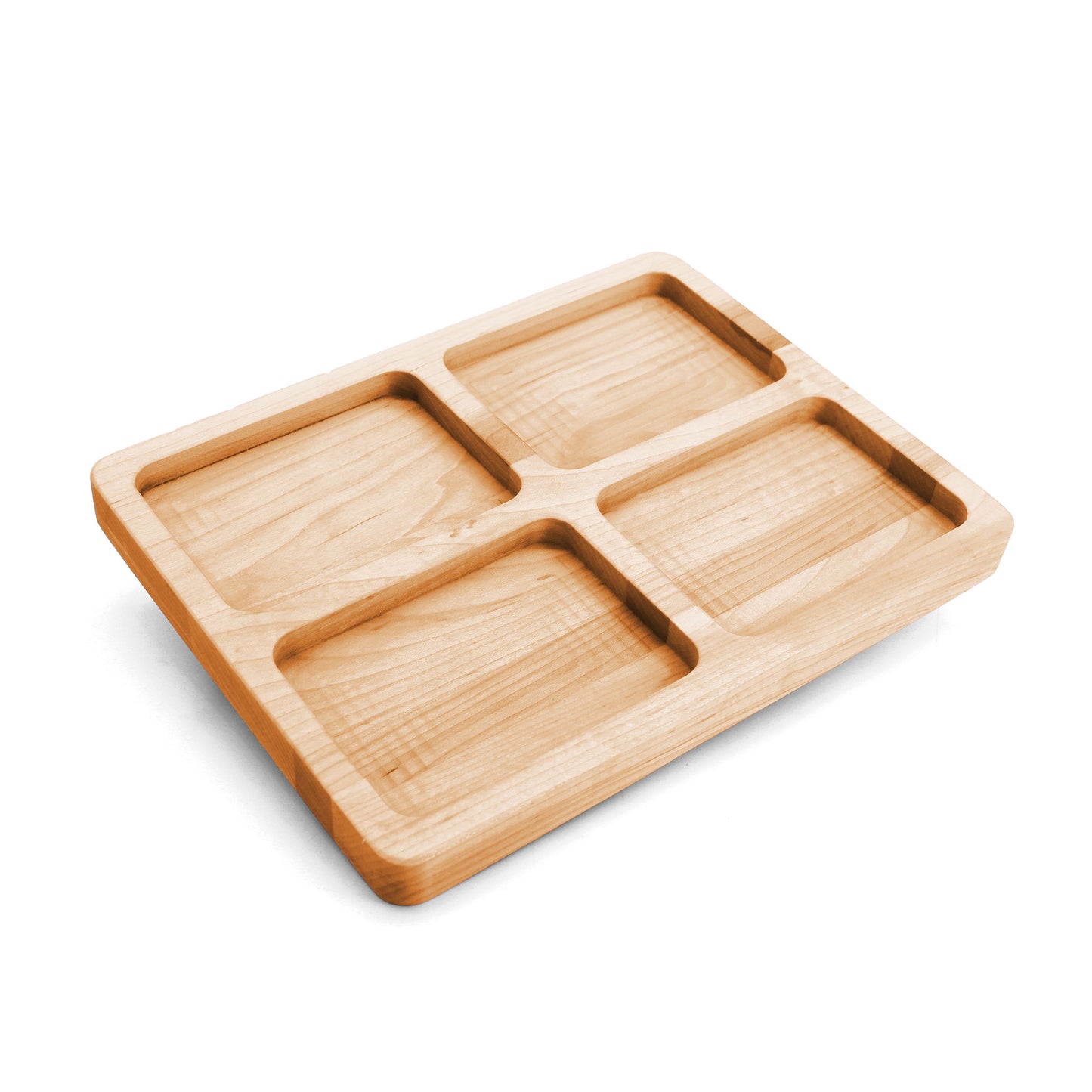 Maple Divided Serving Board-12" x  9"