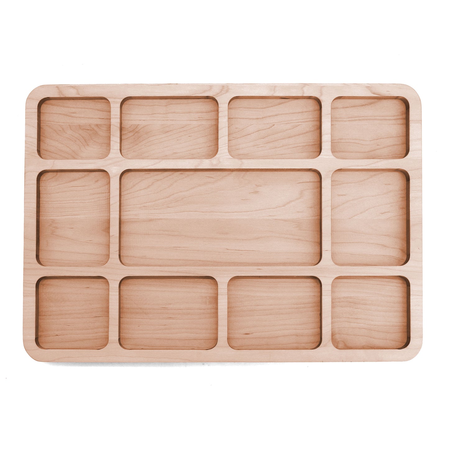 Maple Divided Serving Board-20" x 14"