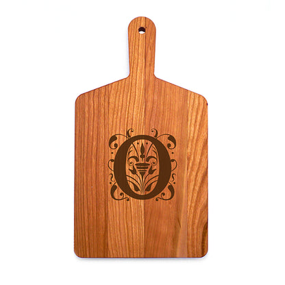 Monogrammed Cherry Cheese Board