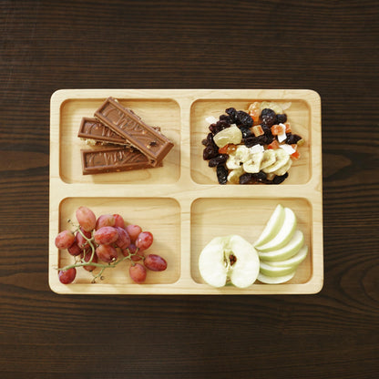 Maple Divided Serving Board-12" x  9"