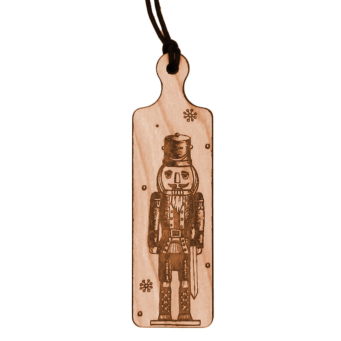 Novelty Plank Ornament-Nutcracker