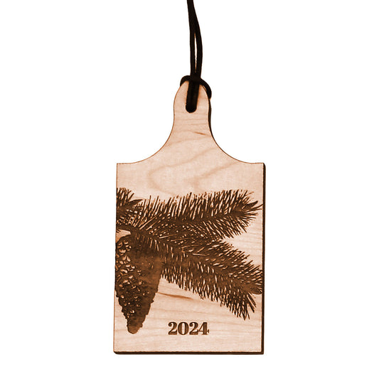 Novelty QT Ornament-Pine