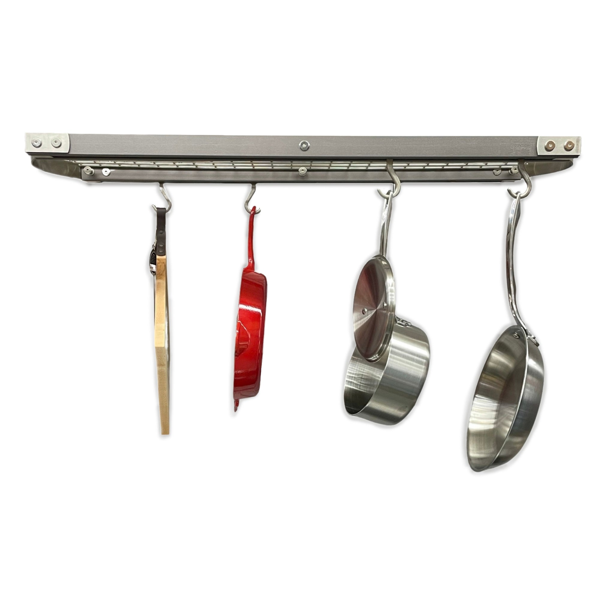 Maple Hanging Oval Pot Rack-39