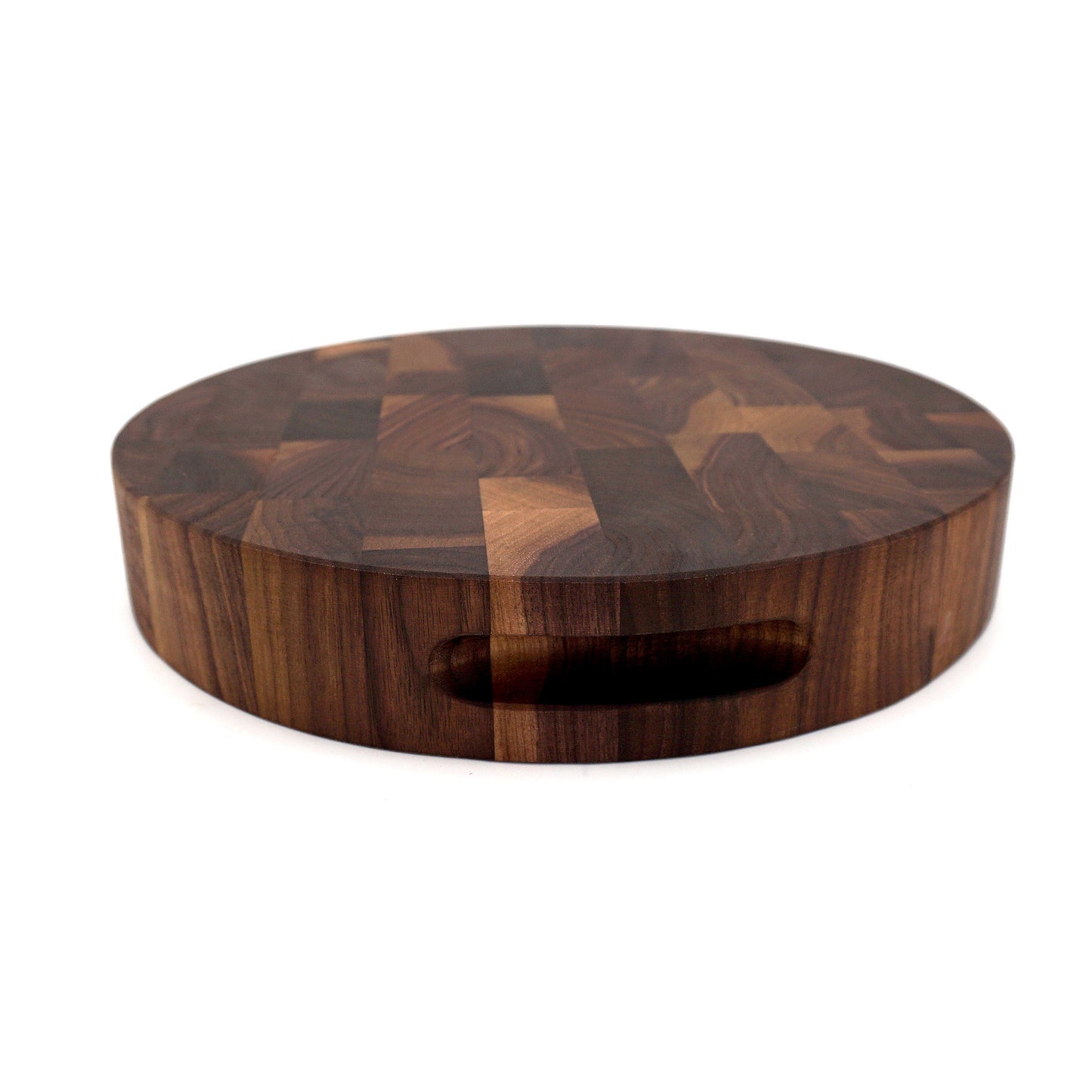 Professional End Grain Walnut Board - 12" Round