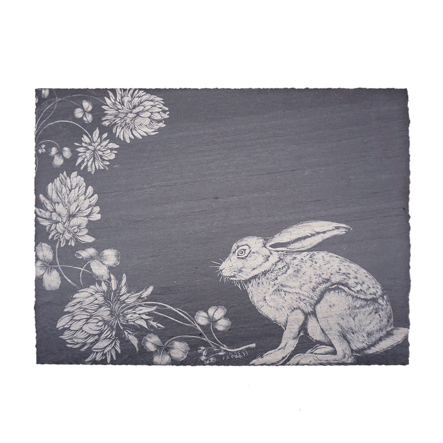 Laura Zindel Slate Rectangle Serving Tray-Hare